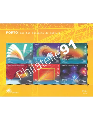 Portugal, Bloc-Feuillet n° 174, collection timbres Europe