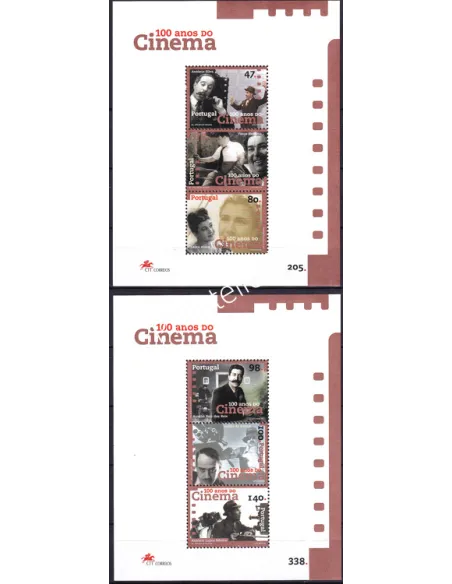 Portugal, Blocs-Feuillets n° 121 et 122, collection timbres Europe