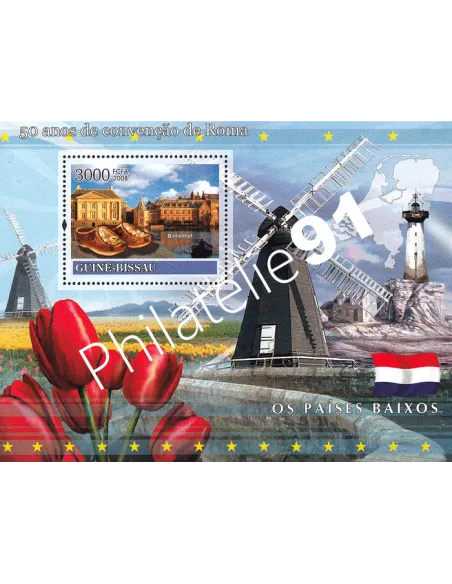 Guinée-Bissau, Bloc-Feuillet n° 414, collection timbre Afrique