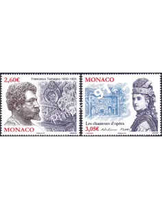 MONACO, n° 3001 à 3002, Collection timbres Monaco