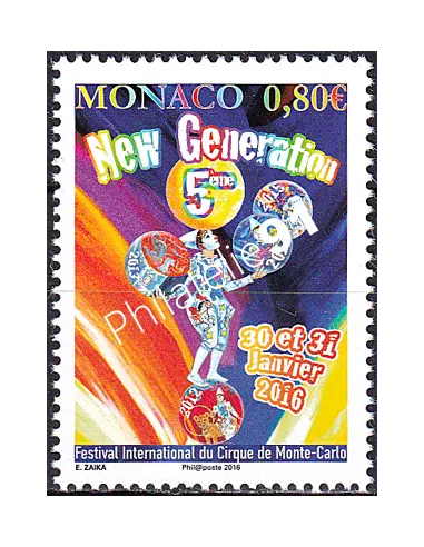 MONACO, n° 3010, Collection timbres Monaco