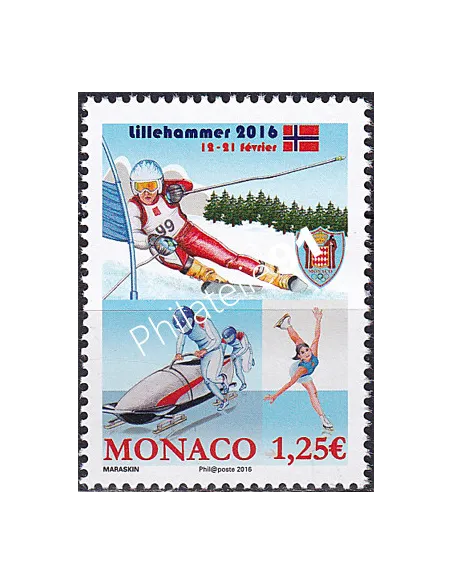MONACO, n° 3018, Collection timbres Monaco