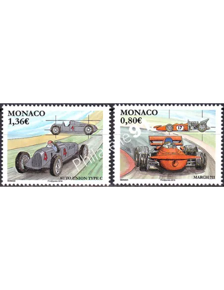 MONACO, n° 3025 à 3026, Collection timbres Monaco