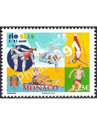 MONACO, n° 3043, Collection timbres Monaco