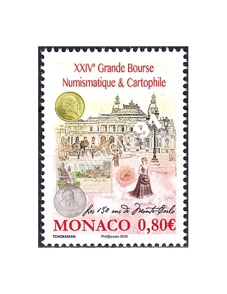 MONACO, n° 3054, Collection timbres Monaco