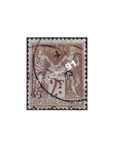 n°  105 oblitéré - Type Sage (250422-21)