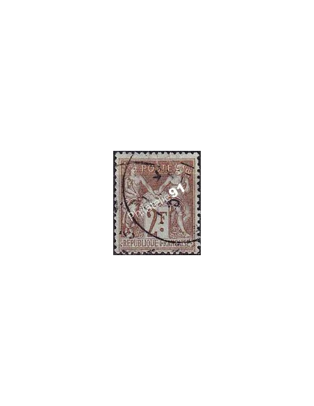 n°  105 oblitéré - Type Sage (250422-21)