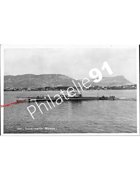 Carte postale - Sous-marin -MORSE- - Flotte française 39/45