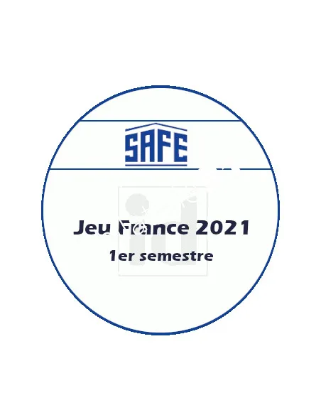 -   2021 -  Jeu SAFE-dual France 2021 - 1er semestre