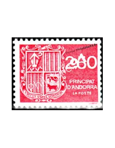 Timbre d'Andorre Français n° 409 - Thématique: Armoiries