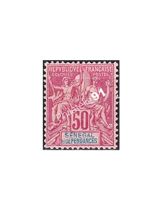 SÉNÉGAL n° 18 charnière, collection timbres Colonies Françaises