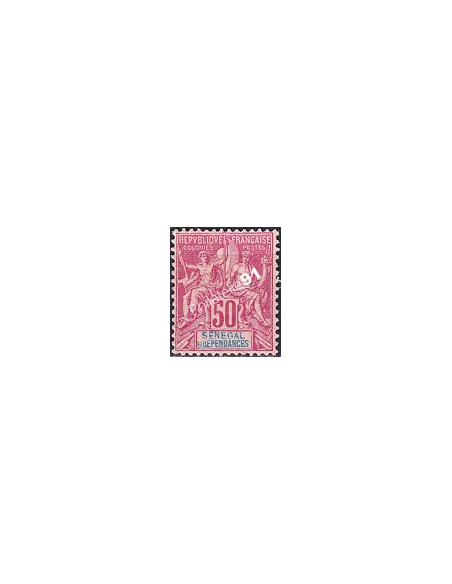 SÉNÉGAL n° 18 charnière, collection timbres Colonies Françaises