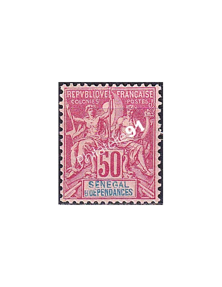 SÉNÉGAL n° 18 charnière, collection timbres Colonies Françaises