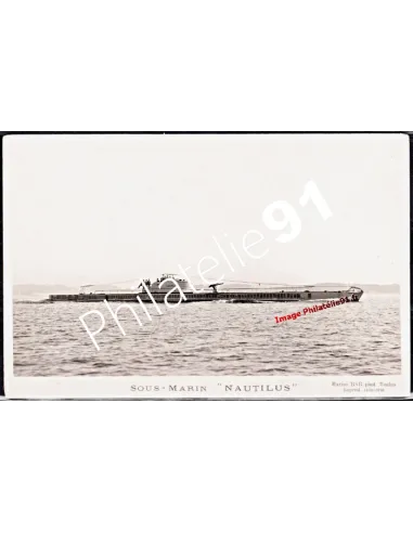 Carte postale - Sous-marin -NAUTILUS- (1) - Flotte française 39/
