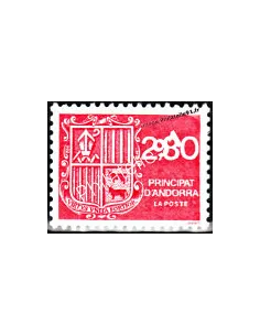 Timbre d'Andorre Français n° 435 - Thématique: Armoiries
