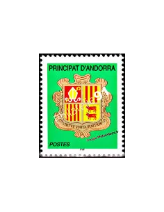 Timbre  d'Andorre Français n° 588 - Thématique: Armoiries