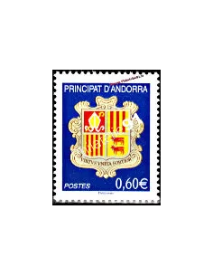 Timbre  d'Andorre Français n° 633 - Thématique: Armoiries