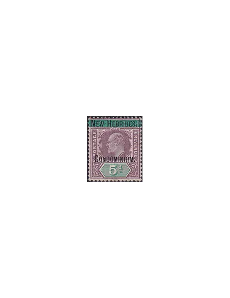 Nlles Hébrides, n° 9 charnière, timbres Colonies françaises