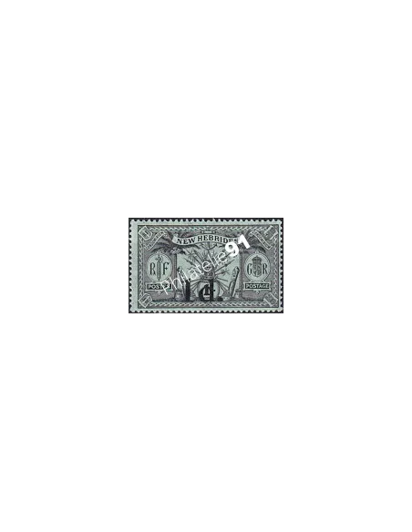 Nlles Hébrides, n° 65, timbres Colonies françaises