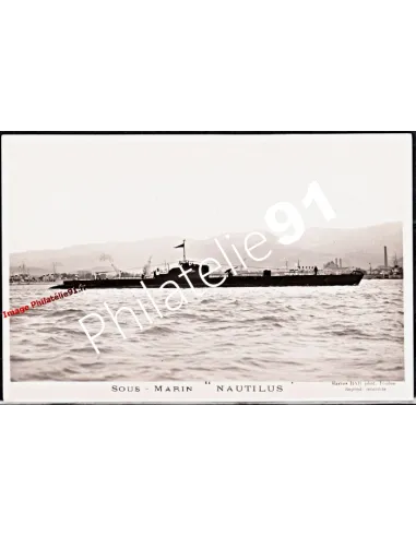 Carte postale - Sous-marin -NAUTILUS- (3) - Flotte française 39/