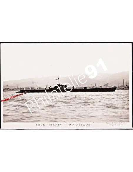 Carte postale - Sous-marin -NAUTILUS- (3) - Flotte française 39/