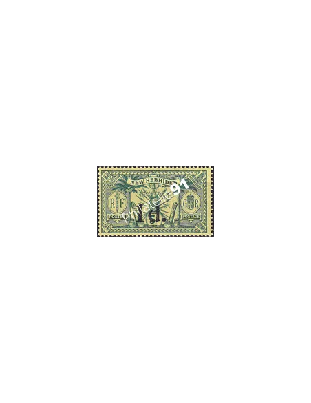 Nlles Hébrides, n° 67, timbres Colonies françaises