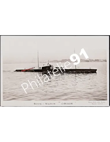 Carte postale - Sous-marin -ORION- - Flotte française 39/45