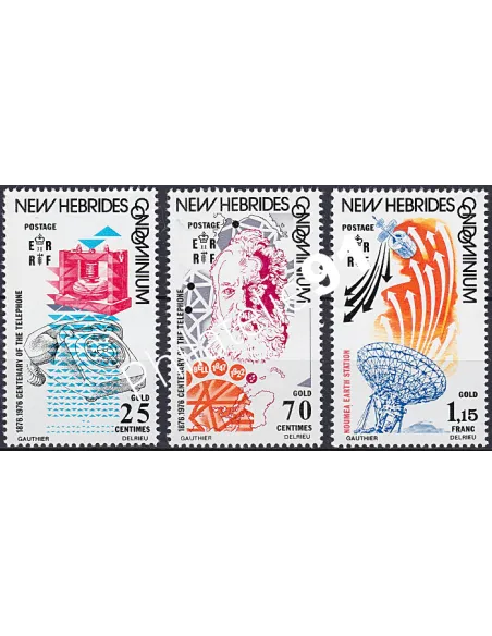 Nouvelles-Hébrides n° 429 à 431 - Timbres colonies Francaises