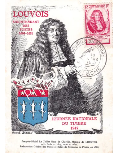 France, n° 779 sur Carte Maximum, Collection lettre France