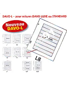 DAVO-L8 - 5 Feuilles