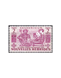 Nouvelles Hébrides, n° 153, timbres Colonies françaises
