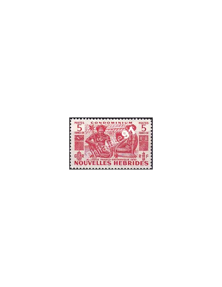 Nouvelles Hébrides, n° 154 charnière, timbres Colonies françaises