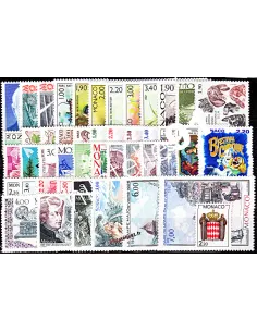 Timbres de Monaco - Année 1987 - Neuve**