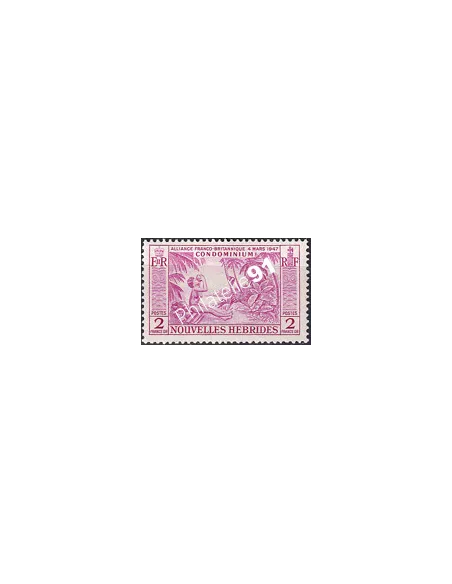 Nouvelles Hébrides, n° 184, timbres Colonies françaises