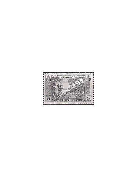 Nouvelles Hébrides, n° 185, timbres Colonies françaises