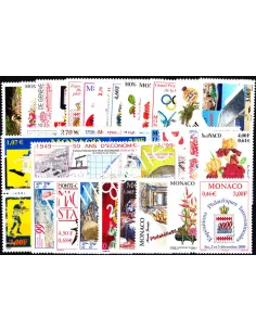 Monaco - Timbres de l'Année 1998 neufs, timbres de Monaco