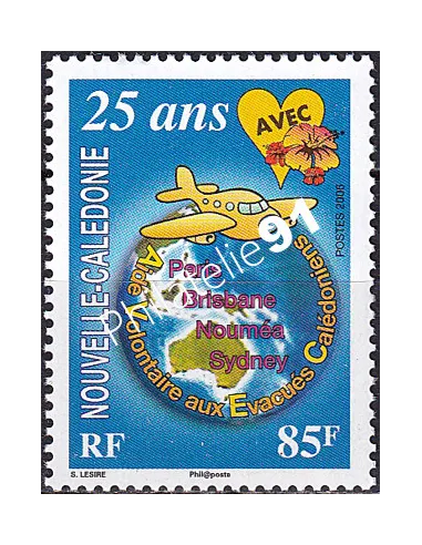 NOUVELLE CALEDONIE, n° 985, collection timbres Dom-Tom