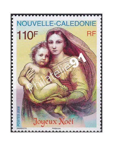 NOUVELLE CALEDONIE, n° 991, Noël, collection timbres Dom-Tom