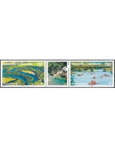 NOUVELLE CALEDONIE, n° 1094 à 1095, Collection timbres Dom-Tom