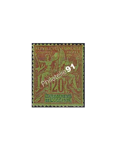 Océanie, n° 7 charnière, Timbres des Colonies Françaises