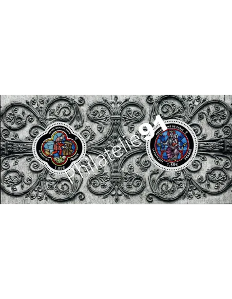 Bloc souvenir 850ème anniversaire de la cathédrale Notre-Dame de Paris
