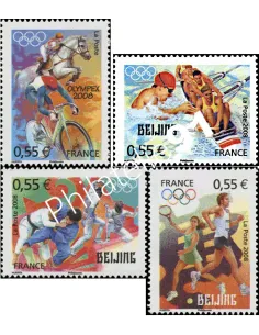 Timbre n° 4222 à 4225, Collection timbres France