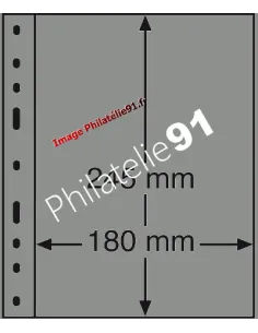 Recharges OPTIMA 1S - noires (1 compartiment) - LEUCHTTURM