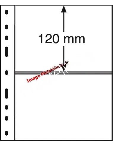 Recharges OPTIMA 2C LEUCHTTURM - transparentes (2 compartiments)