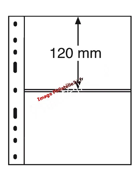 Recharges OPTIMA 2C LEUCHTTURM - transparentes (2 compartiments)