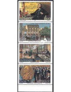 Suède, n° 1899 à 1902, bande, collection timbre Europe