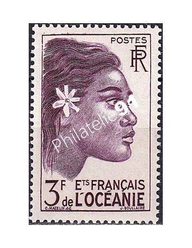 Océanie, n° 193, Timbres des Colonies Françaises