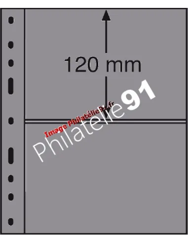 Recharges OPTIMA 2S LEUCHTTURM - noires (2 compartiments)