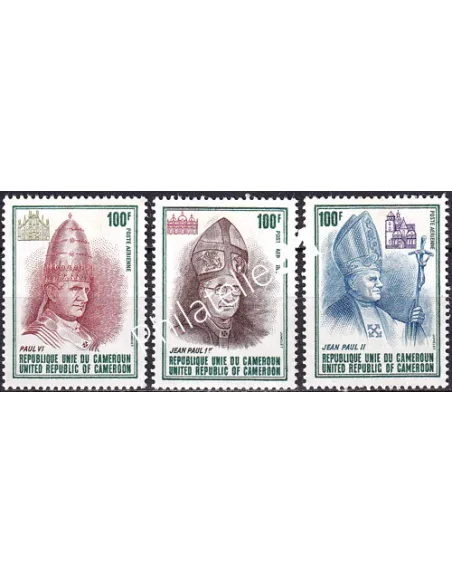 Cameroun, PA n° 296 à 298, collection timbres Colonies