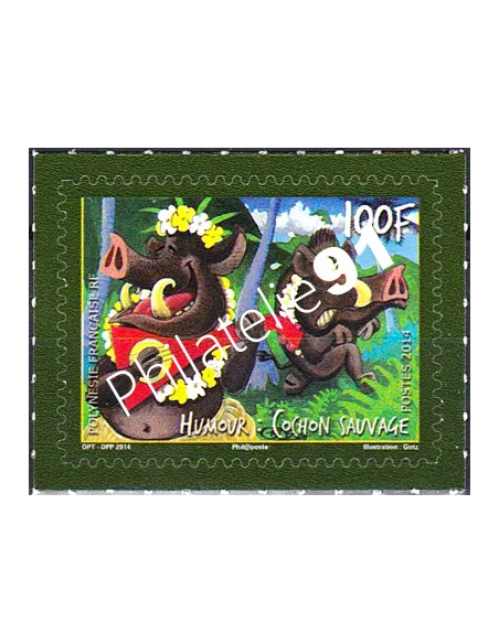POLYNESIE n° 1058, Collection timbres Dom-Tom